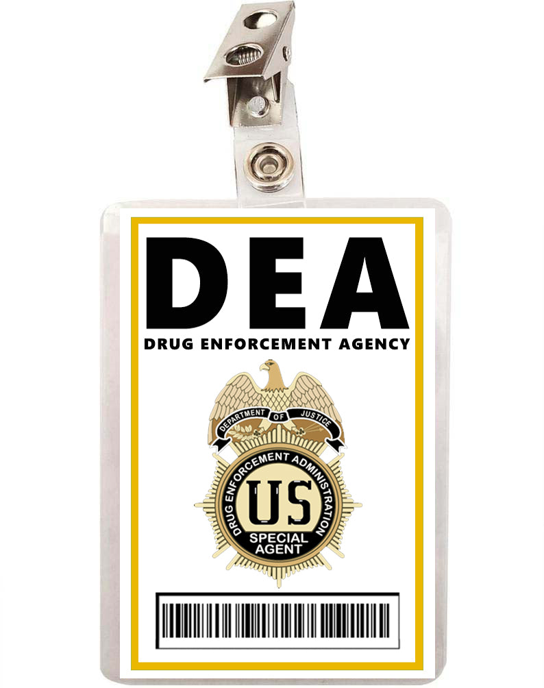 DEA Special Agent ID Badge