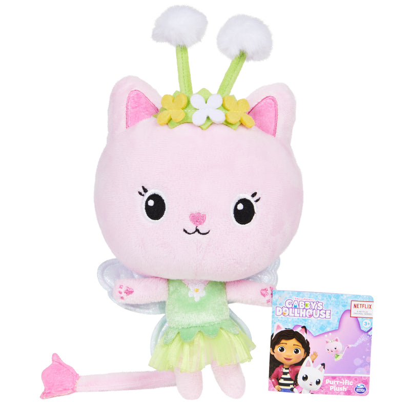 Gabby’s Dollhouse Kitty Fairy Purr-ific Plush 8 inch