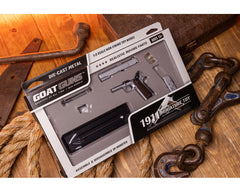 GoatGuns Die-Cast Metal Miniature - 1911 Pistol - Silver