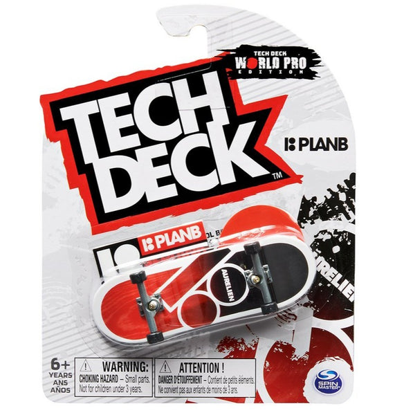 Skate de dedo Tech Deck PlanB Aurelien 96mm Branco