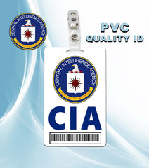 CIA ID Badge PVC