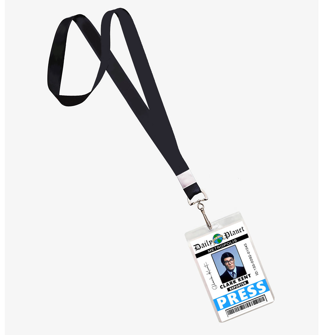 Clark Kent Press Badge