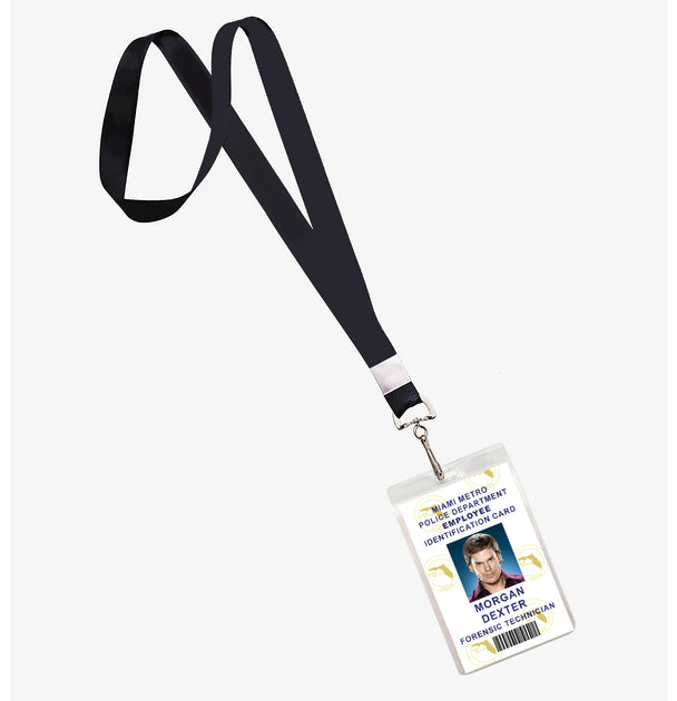 Dexter Miami Police ID Badge Lanyard | Funky Toys