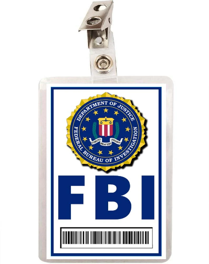 FBI ID Badge