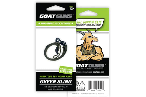 GoatGuns Die-Cast Metal Miniature - Green Sling