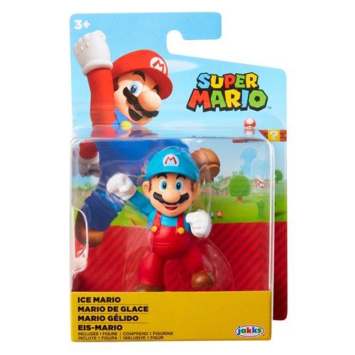 Nintendo Super Mario 2.5 inch Action Figure - Ice Mario - Funky Toys 