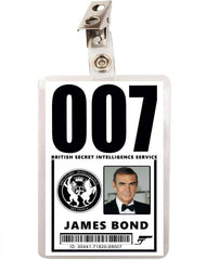 007 James Bond ID Badge - Sean Connery