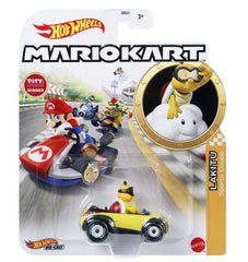 Hot Wheels Die-Cast 1/64 Mario Kart - Lakitu Sports Coupe - Funky Toys 