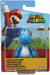 Nintendo Super Mario 2.5 inch Action Figure - Light Blue Yoshi - Funky Toys 