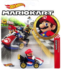 Hot Wheels Die-Cast 1/64 Mario Kart - Mario Standard Kart - Funky Toys 