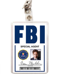 X FILES Fox Mulder FBI ID Badge