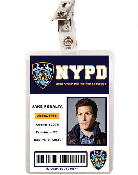 Brooklyn Nine Nine 99 NYPD Jake Peralta ID Badge | Funky Toys