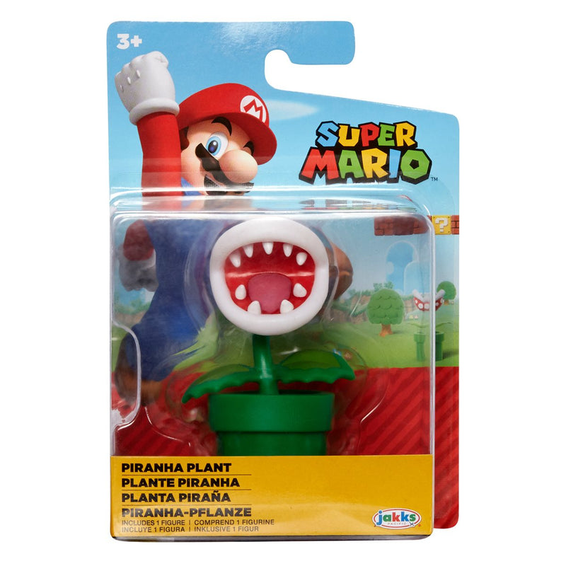 Nintendo Super Mario 2.5 inch Action Figure - Pirahna Plant - Funky Toys 