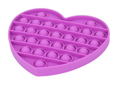 Pop Bubble Fidget - Heart Purple - Funky Toys 