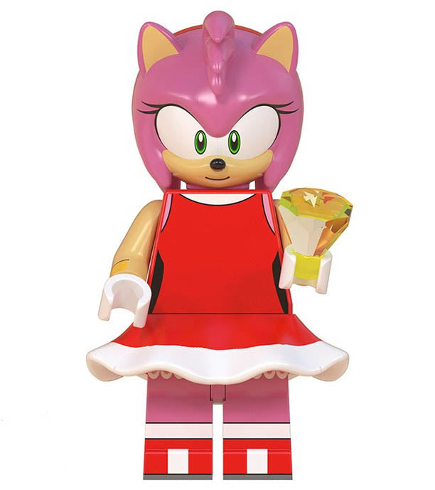 Minifigure - Sonic the Hedgehog - Amy Rose - Funky Toys 