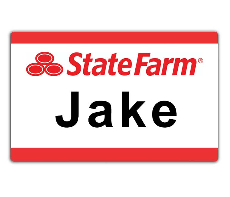 State Farm Jake Card Pin