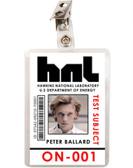 Stranger Things Peter Ballard ID Badge