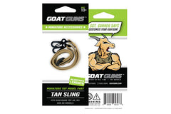 GoatGuns Die-Cast Metal Miniature - Tan Sling